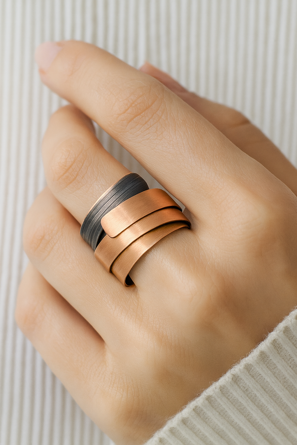 Spiral Ring · Artisan Copper