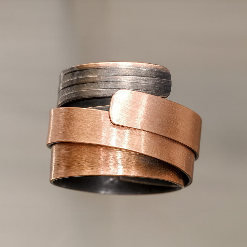 Spiral Ring · Artisan Copper