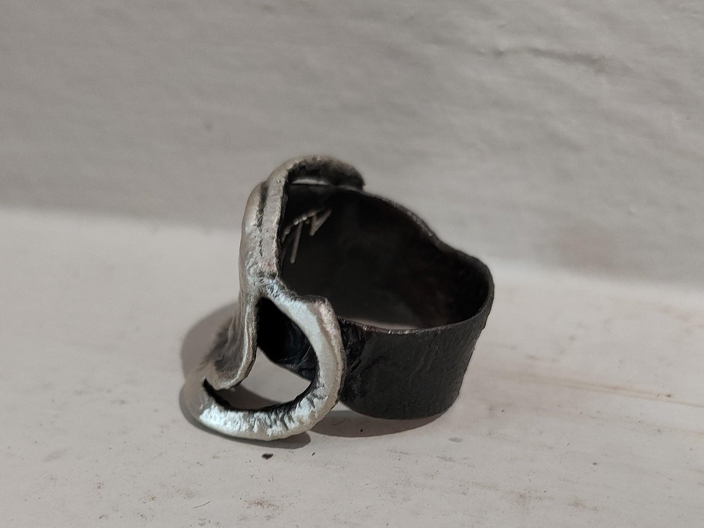 Anillo de plata único - Amparo Valencia Joyas
